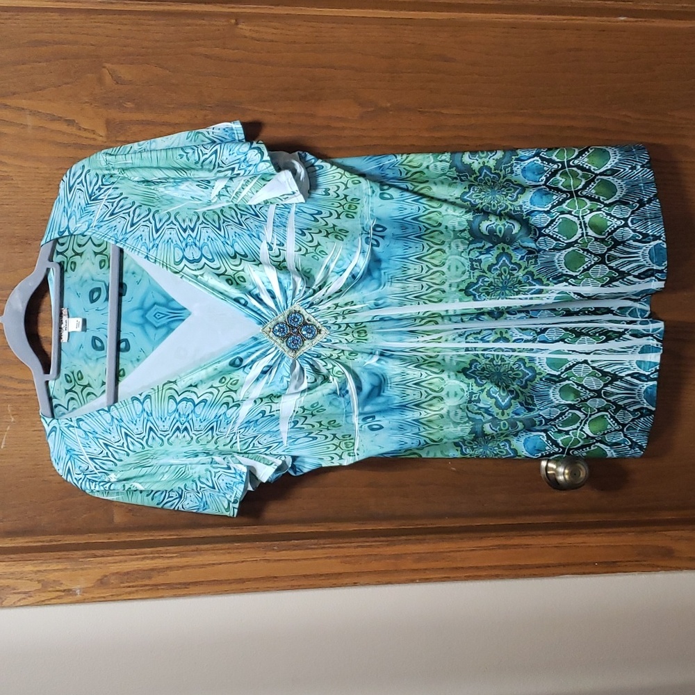 Women's 3x V-neck Blouse